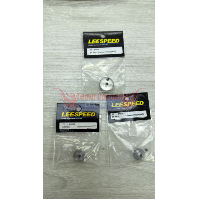 LEE SPEED 64 PITCH - TITANIUM PINION 34T/35T/46T